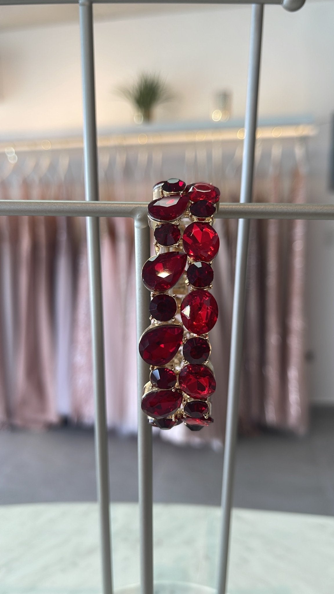 Accesorios Crystal Bracelet Red - Celebra La Boutique