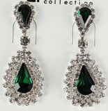 Rhinestones Teardrop Earring - Celebra La Boutique